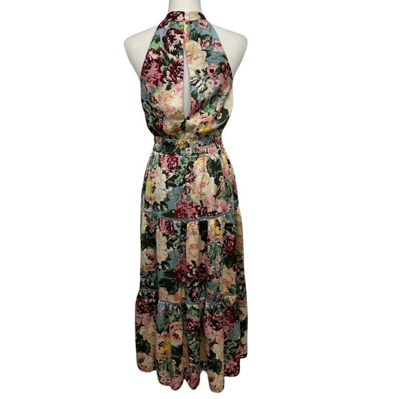 Lost + Wander Anthropologie Tea Party Maxi Dress Sleeveless Floral SZ Small EUC - Picture 11 of 12